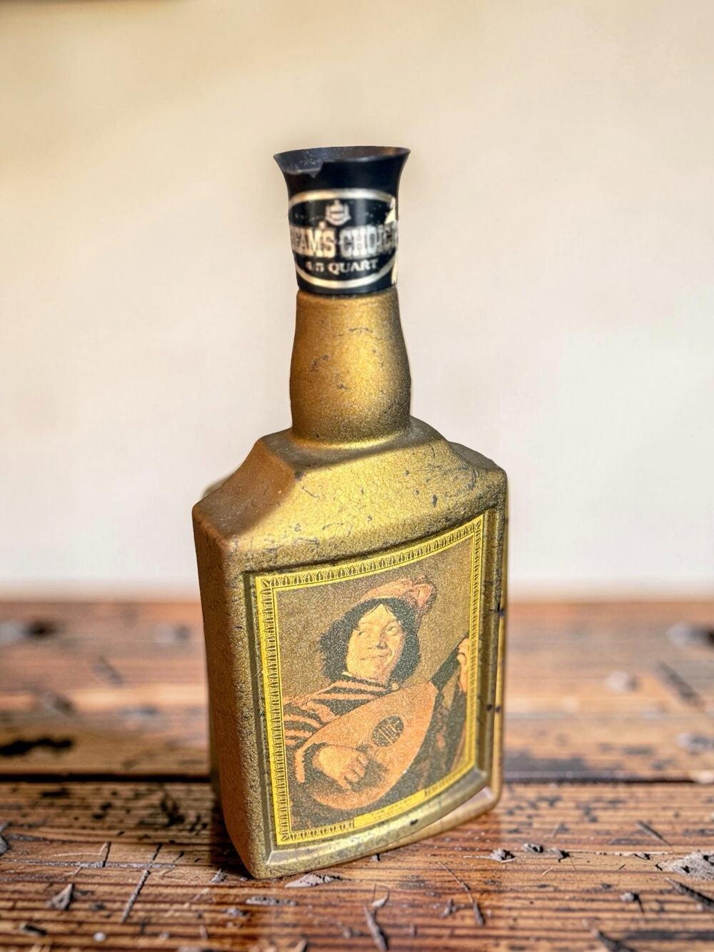 VTG 1967 Jim Beam Renaissance The Jester Frans Hals Empty Whiskey Decanter